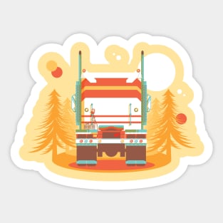 On the Road Again Sticker
